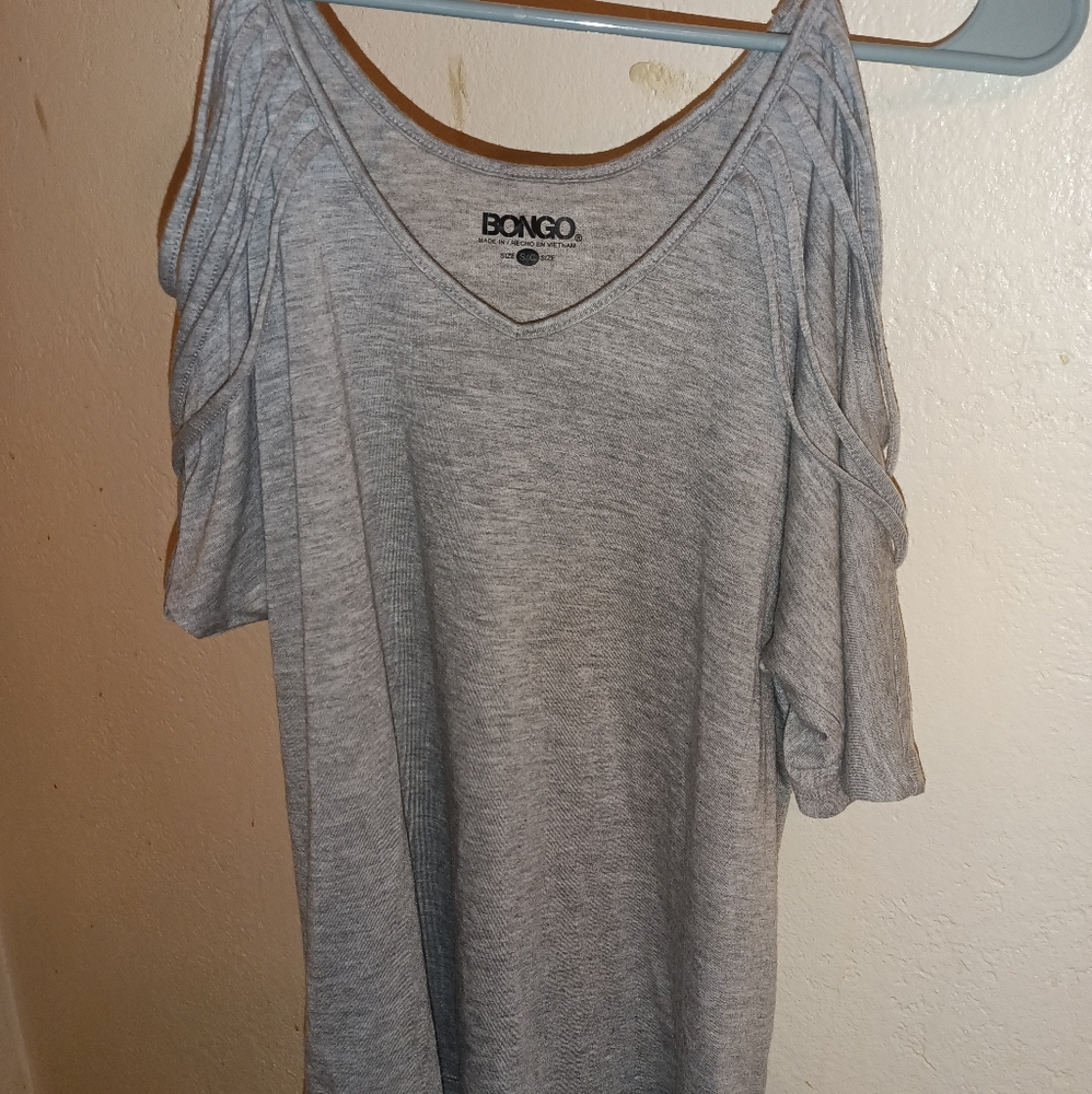 Gray shirt